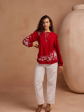 Julianne Embroidered Top | Style Island at Broadway
