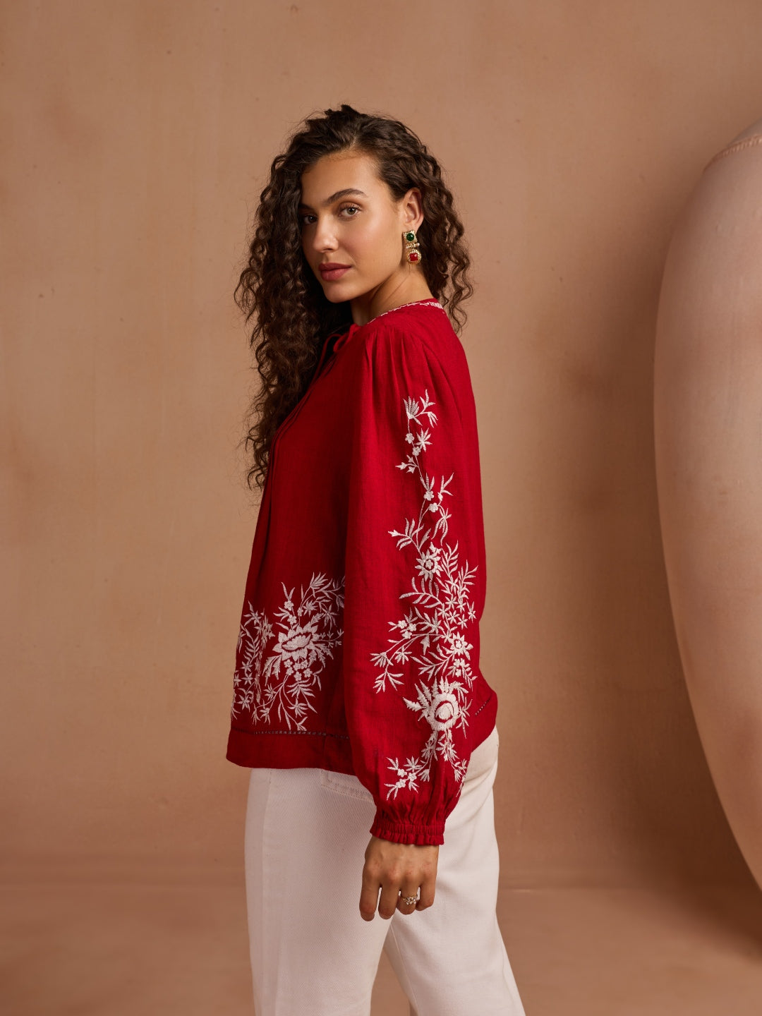 Julianne Embroidered Top | Style Island at Broadway