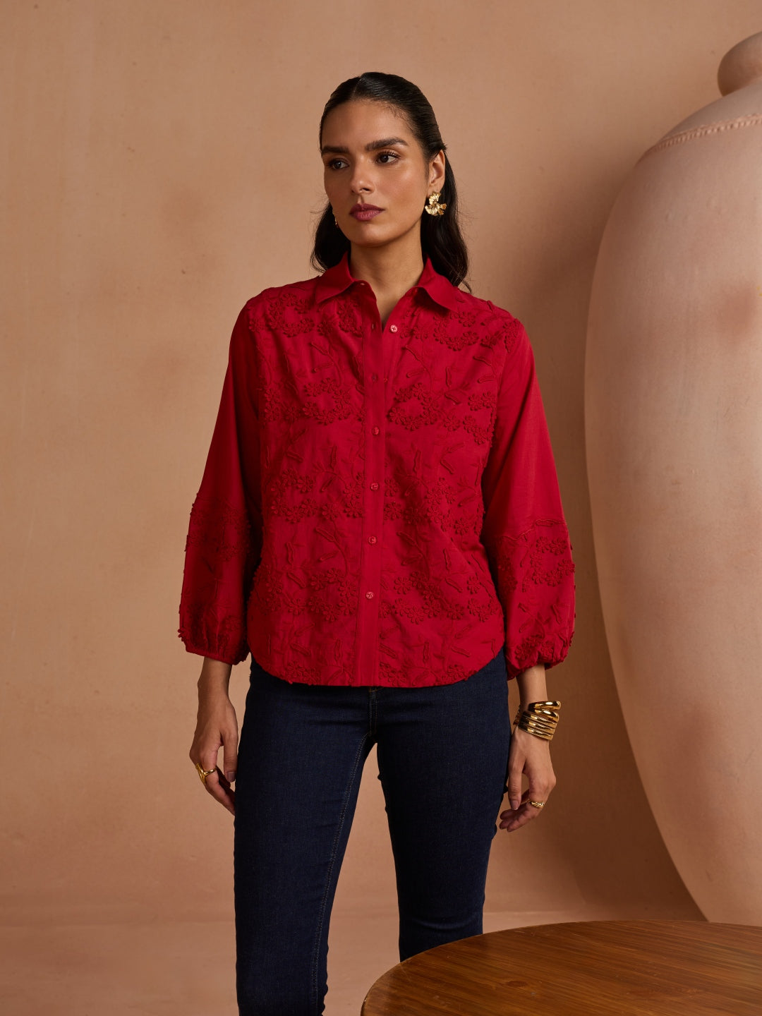 3D Blossom shirt | Style Island at Broadway