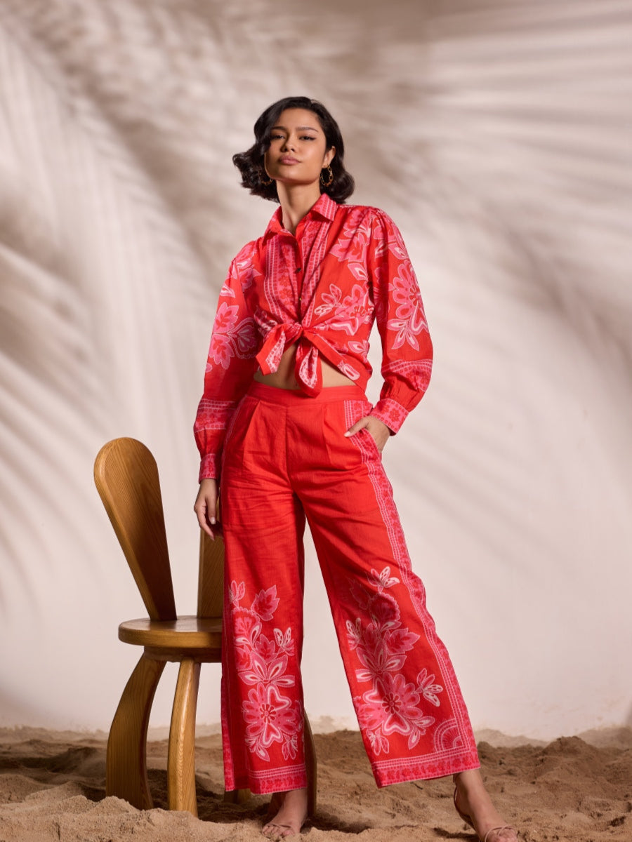 Sofia Printed Blouse | Style Island at Broadway