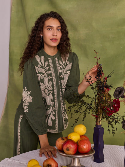 Eloise Embroidered Top | Style Island at Broadway