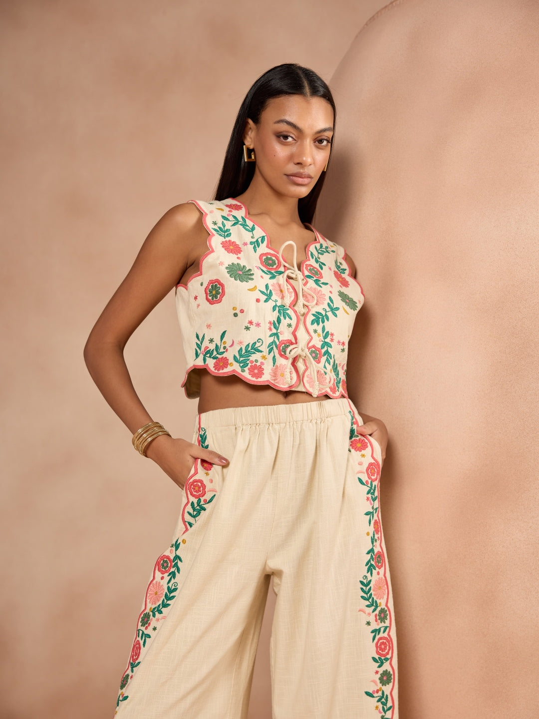 Margot Embroidered Top | Style Island at Broadway