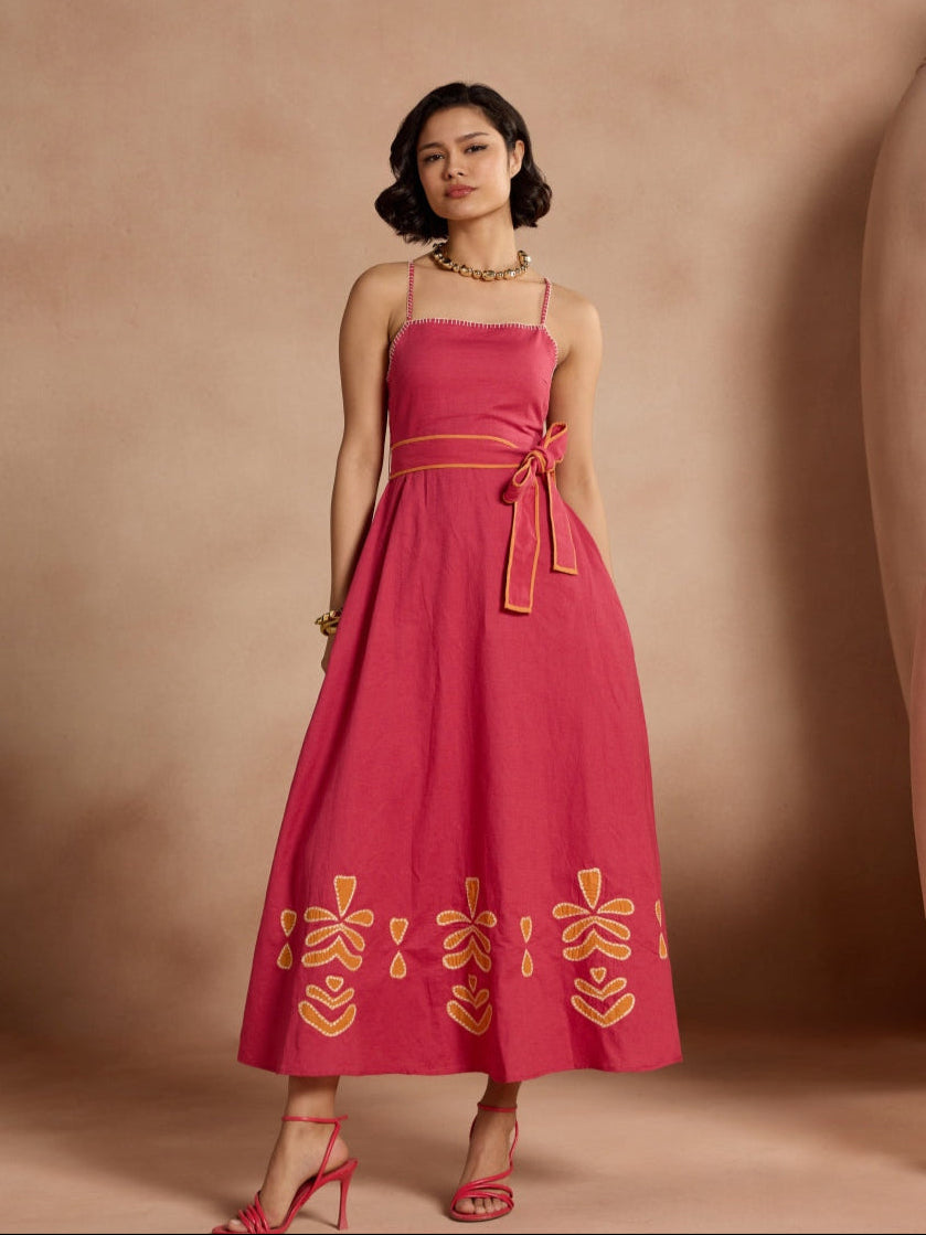 Clara Linen Blend Maxi | Style Island at Broadway
