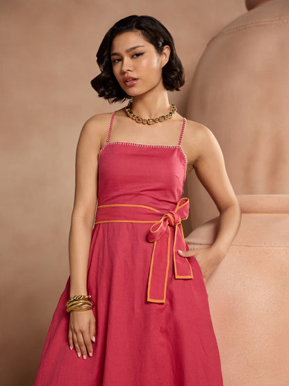 Clara Linen Blend Maxi | Style Island at Broadway