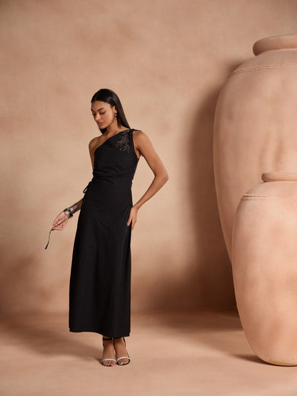 Amanda One Shoulder Maxi | Style Island at Broadway