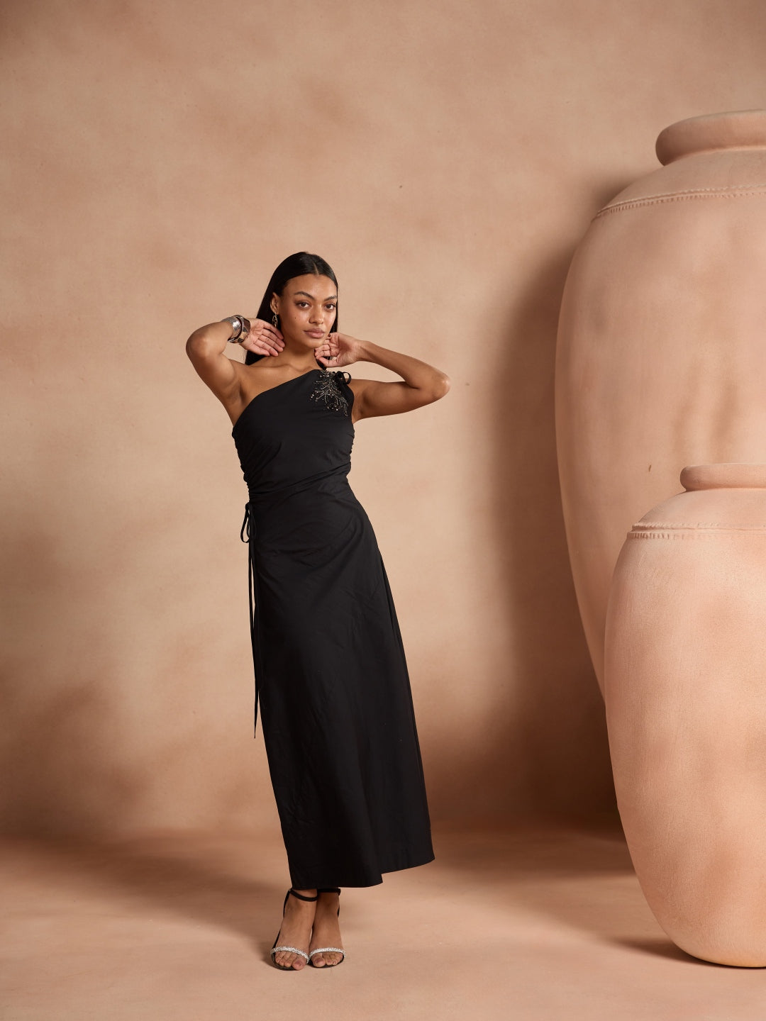 Amanda One Shoulder Maxi | Style Island at Broadway