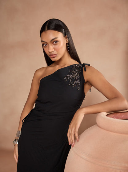 Amanda One Shoulder Maxi | Style Island at Broadway