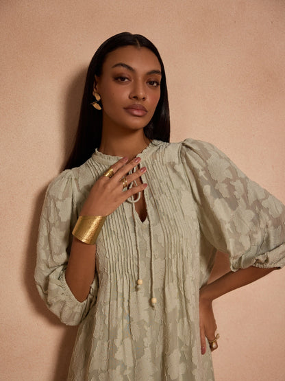 Nia Jacquard Dress | Style Island at Broadway