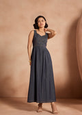 Hailey Denim Maxi | Style Island at Broadway