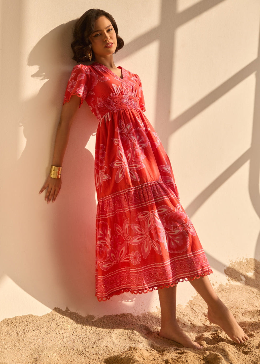 Sofia Red Maxi | Style Island at Broadway