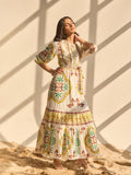 Amy Printed Maxi | Style Island at Broadway