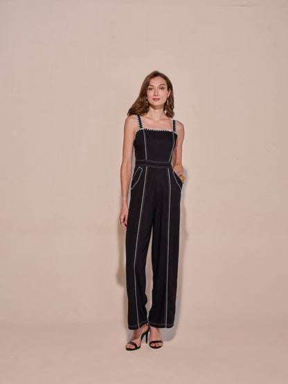 Isla Black Jumpsuit | Style Island at Broadway