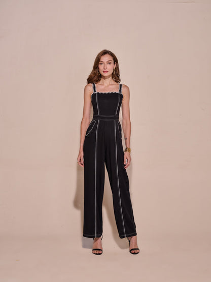 Isla Black Jumpsuit | Style Island at Broadway