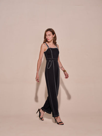 Isla Black Jumpsuit | Style Island at Broadway