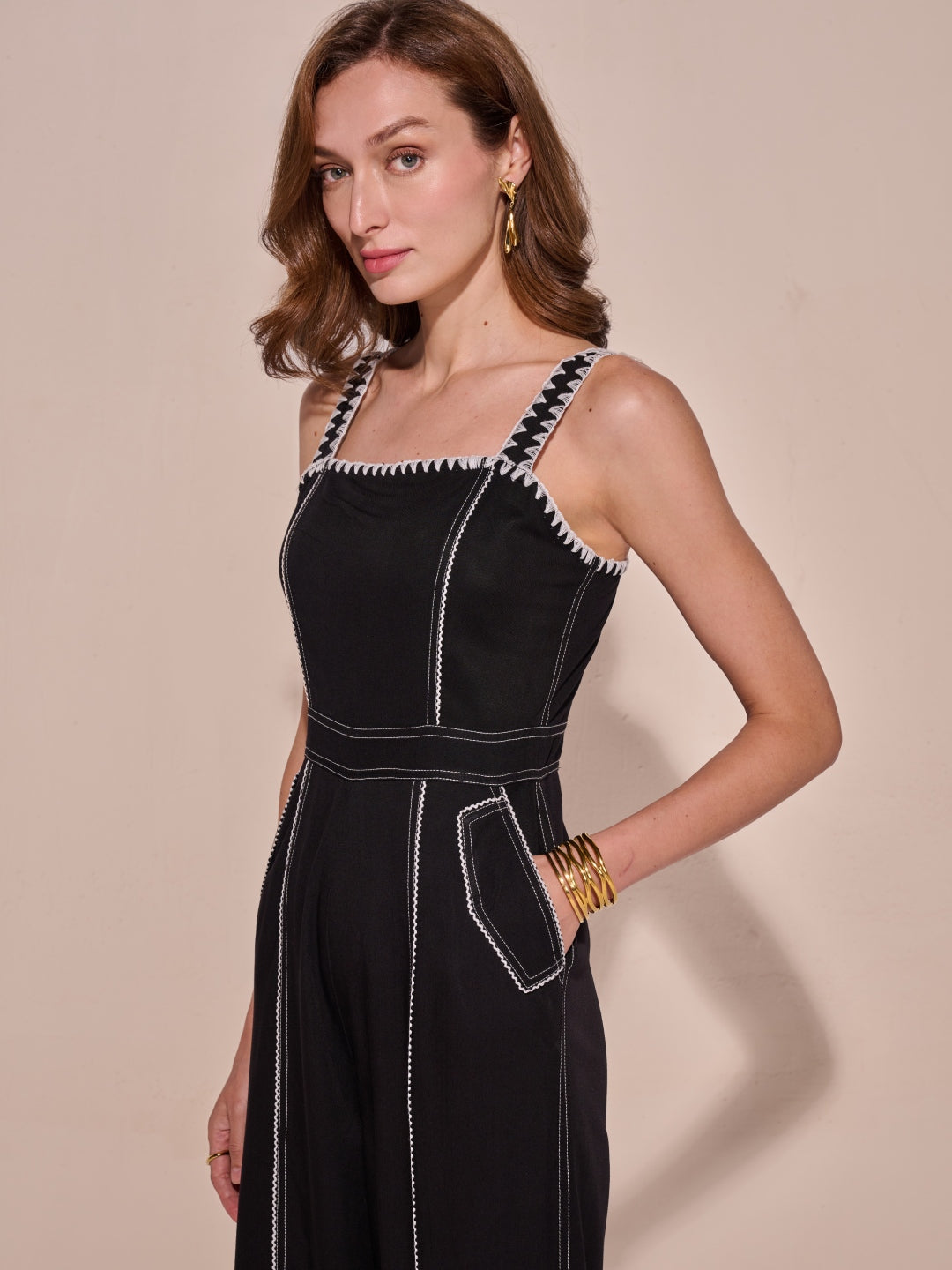Isla Black Jumpsuit | Style Island at Broadway