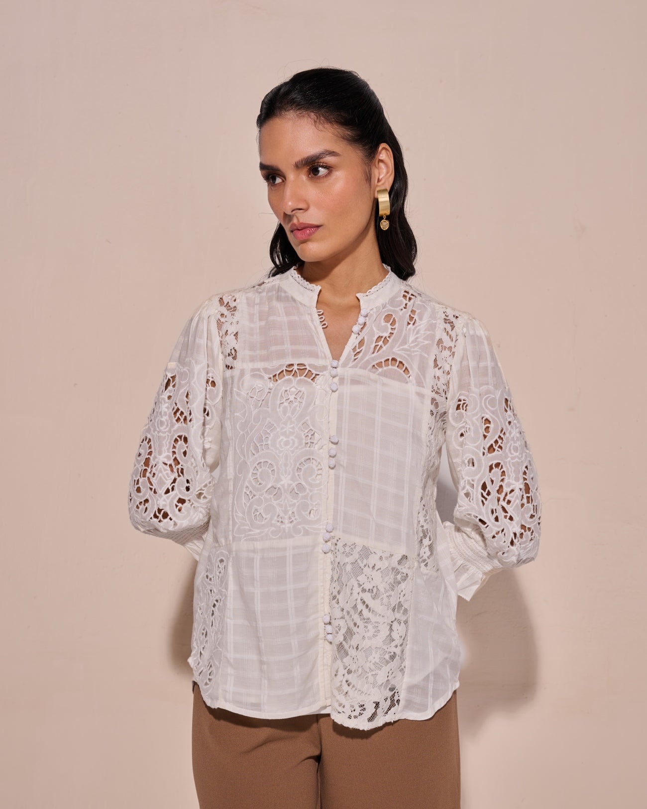 Adeline Lace Blouse | Style Island at Broadway
