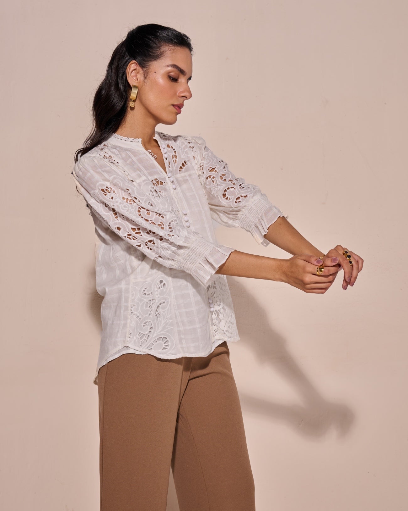 Adeline Lace Blouse | Style Island at Broadway
