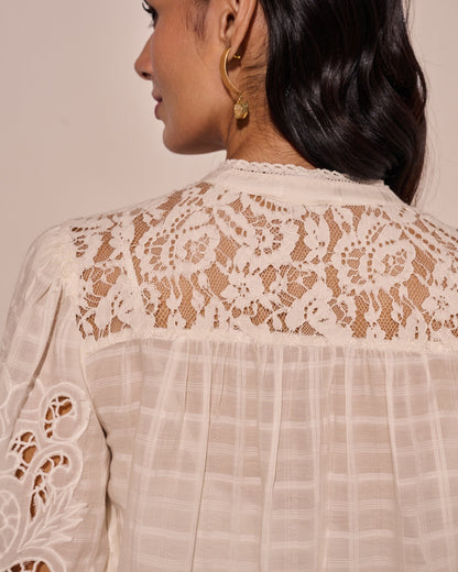 Adeline Lace Blouse | Style Island at Broadway