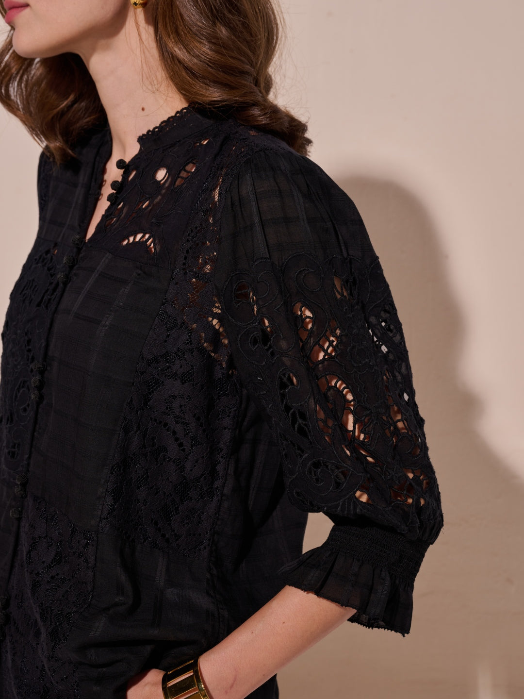 Adeline Lace Blouse | Style Island at Broadway