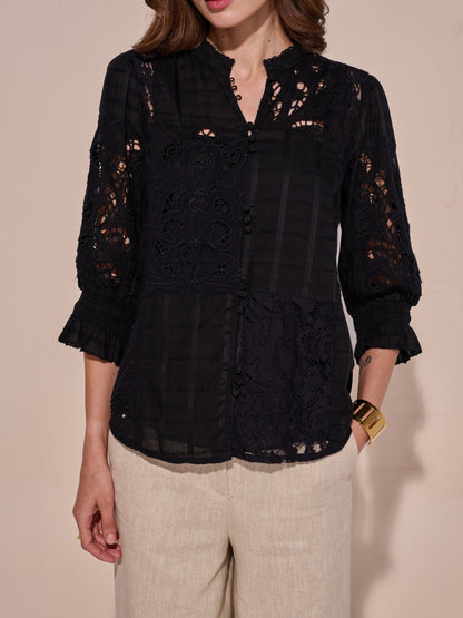 Adeline Lace Blouse | Style Island at Broadway