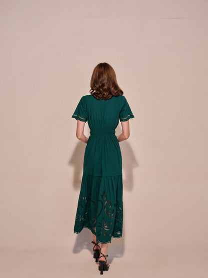 Ava Cutwork Dress | Style Island at Broadway