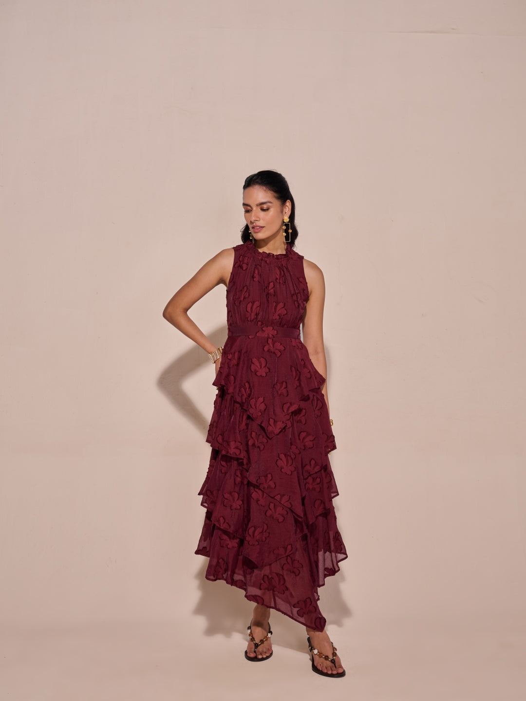 Giselle Jacquard Dress | Style Island at Broadway