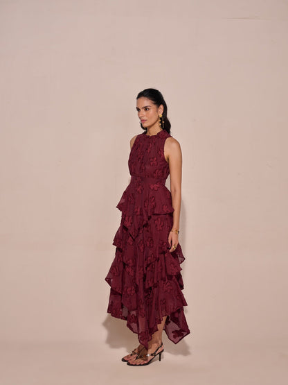 Giselle Jacquard Dress | Style Island at Broadway