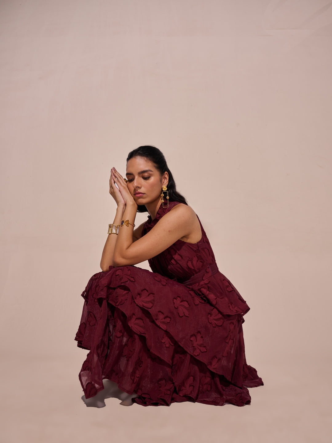 Giselle Jacquard Dress | Style Island at Broadway
