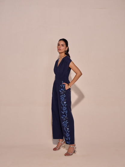 Kim Linen Jumpsuit | Style Island at Broadway