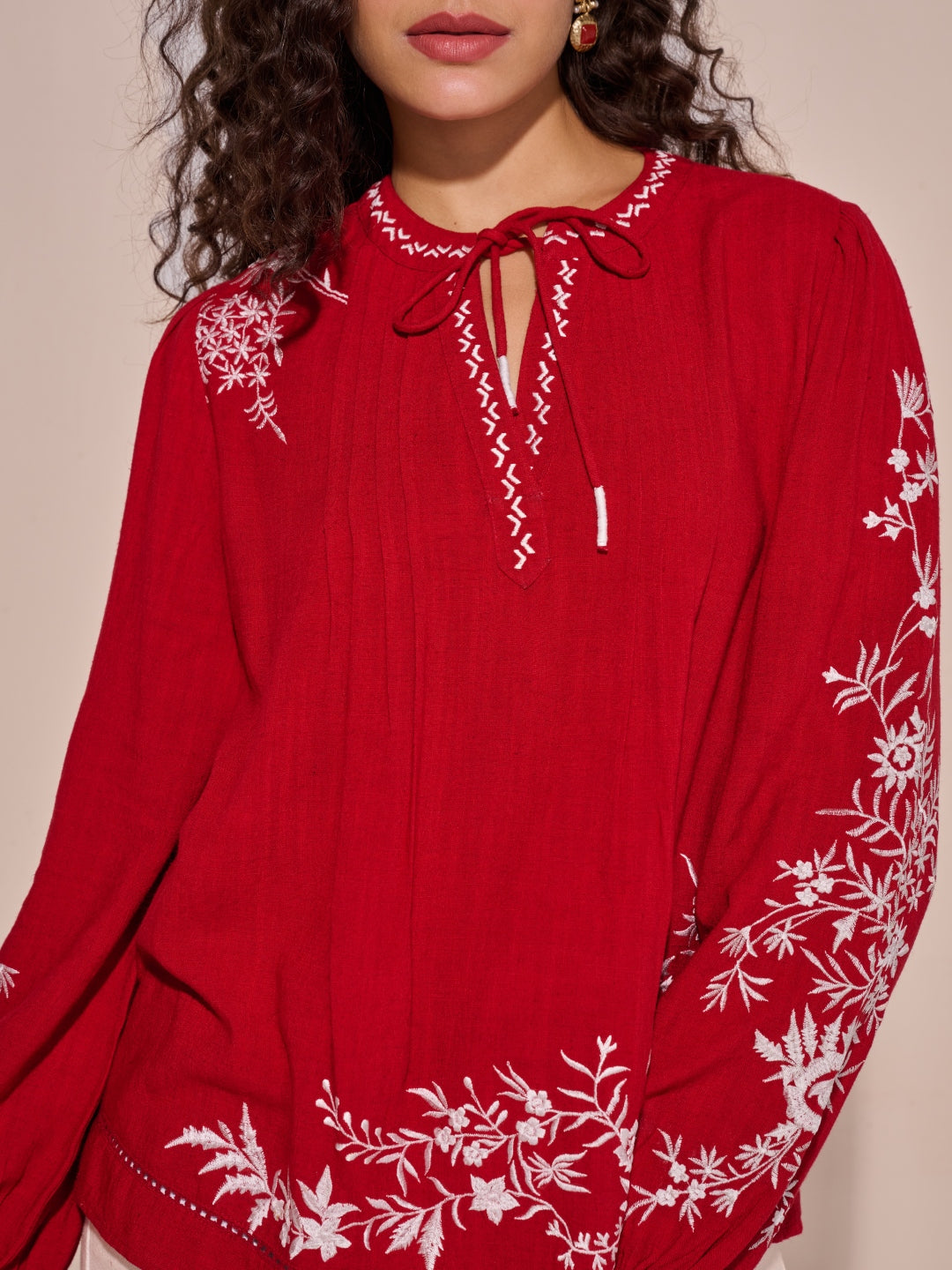 Julianne Embroidered Top | Style Island at Broadway