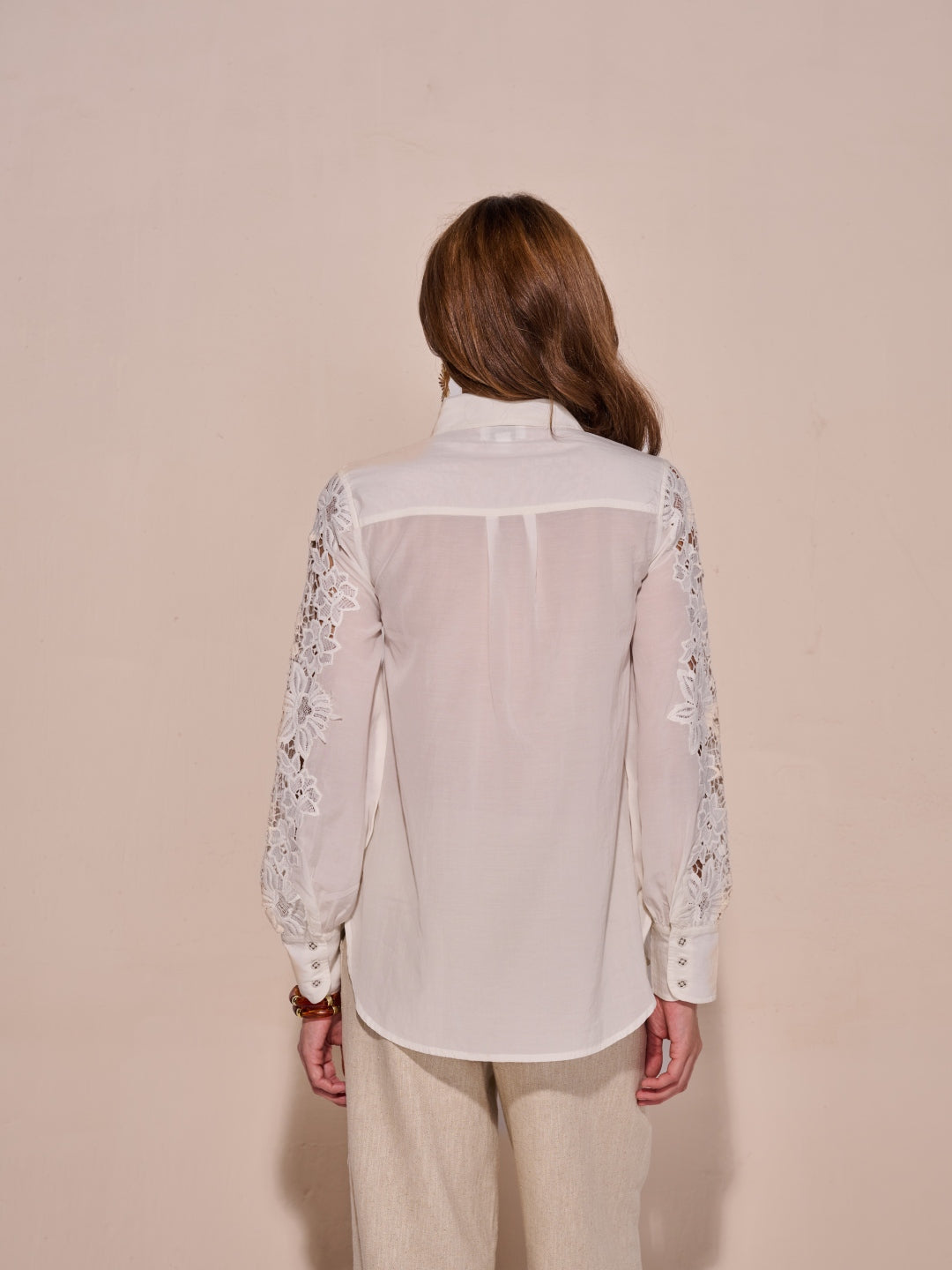 Cheryl Lace Shirt | Style Island at Broadway