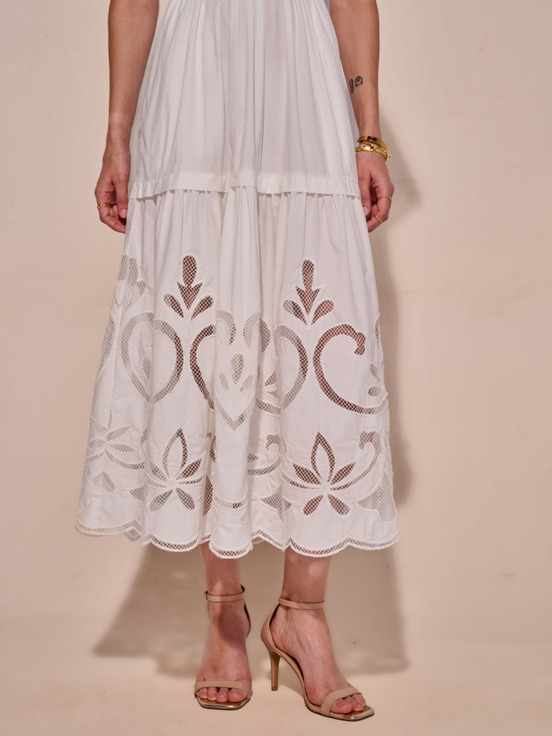 Ava Cutwork Dress | Style Island at Broadway