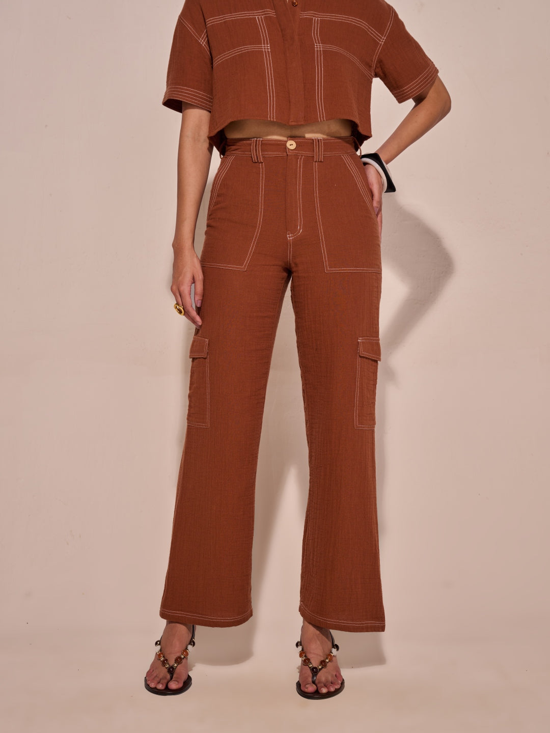 Elle Cargo Pants | Style Island at Broadway
