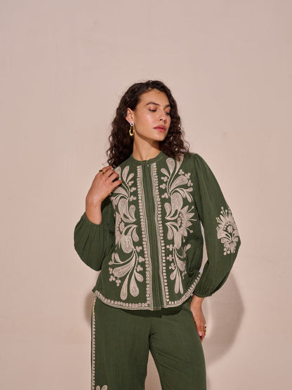Eloise Embroidered Top | Style Island at Broadway