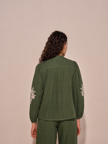Eloise Embroidered Top | Style Island at Broadway