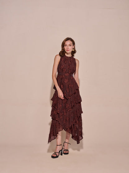 Giselle Jacquard Dress | Style Island at Broadway