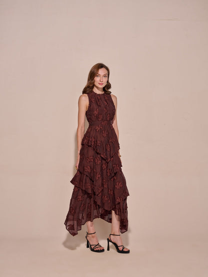 Giselle Jacquard Dress | Style Island at Broadway