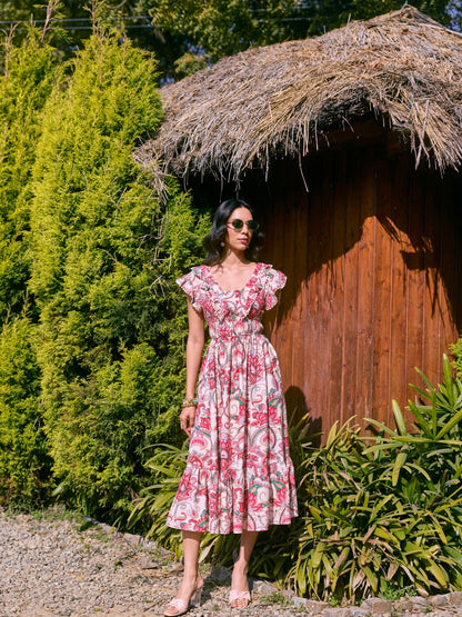 Martha Printed Dress
