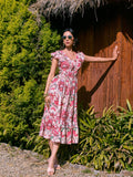 Martha Printed Dress