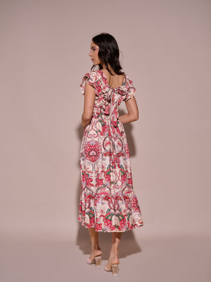 Martha Printed Dress