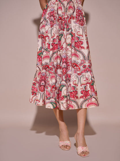 Martha Printed Dress
