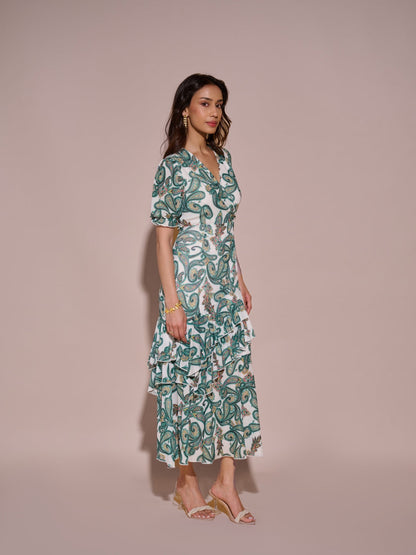 Rachel Printed Dress