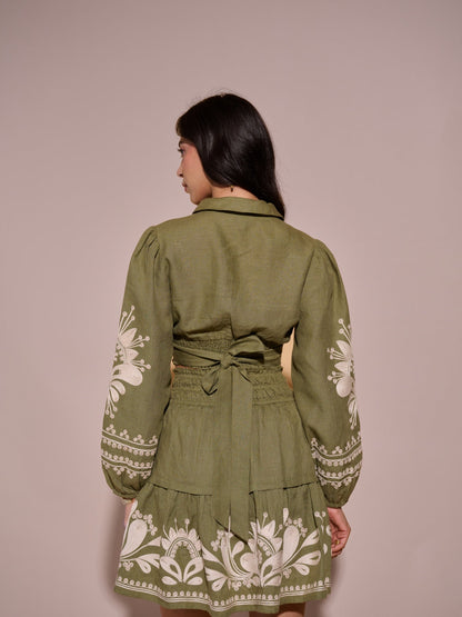 Charlotte Linen Top