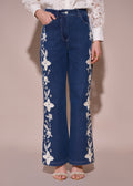 Millie Embroidered Denim Jeans
