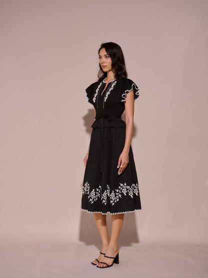 Eden Peplum Dress