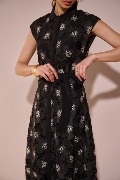 Sera Lace Midi Dress