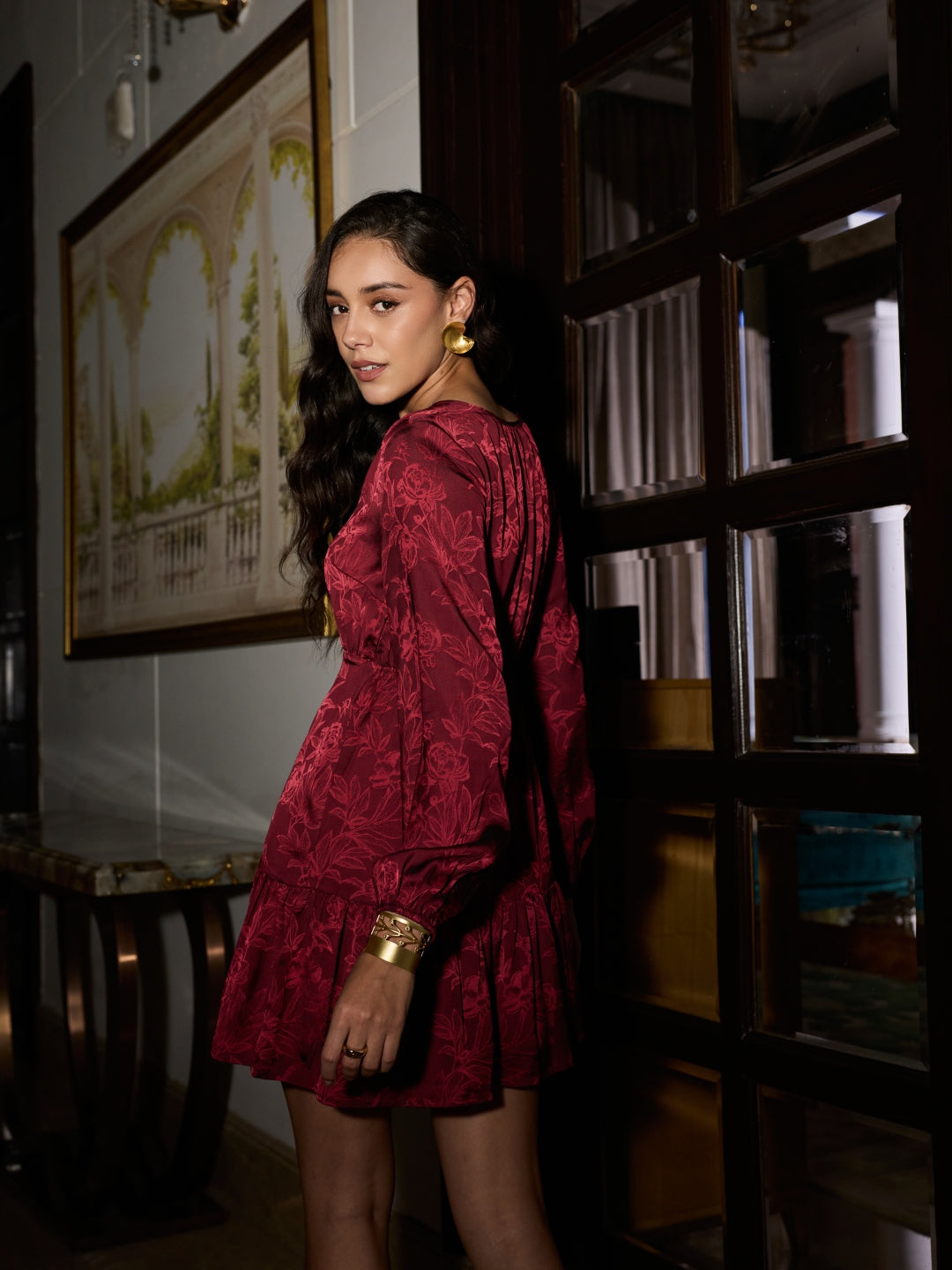 Florence Jacquard Dress | Style Island at Broadway