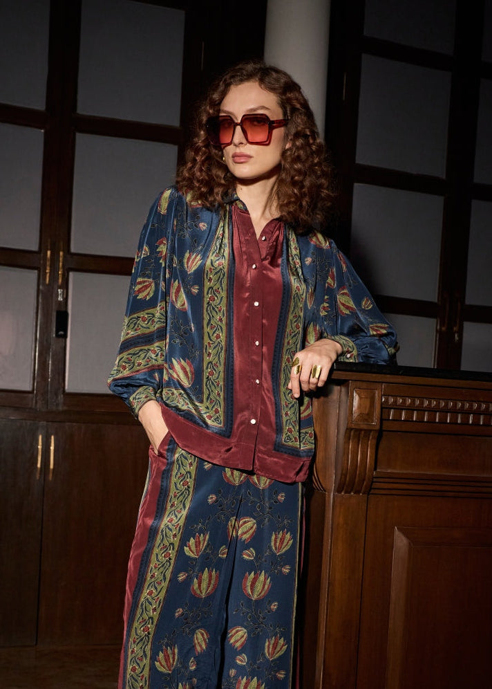 Cynthia Mulberry Blouse | Style Island at Broadway