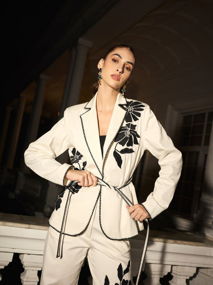 Bianca Embroidered Blazer | Style Island at Broadway