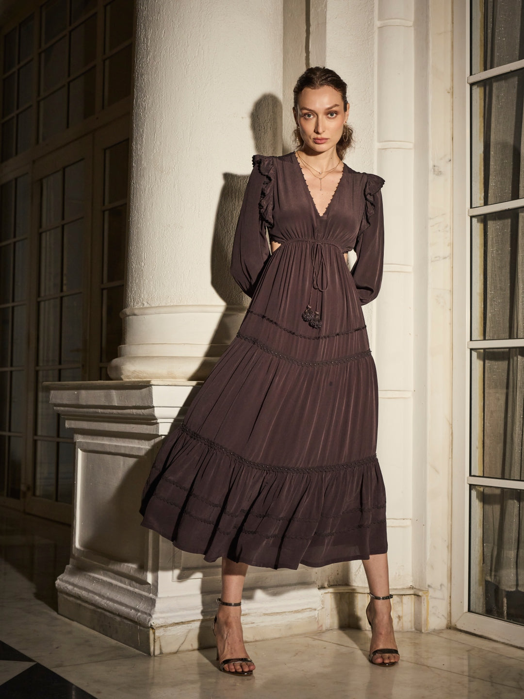 Sara Cutout Maxi Dress | Style Island at Broadway